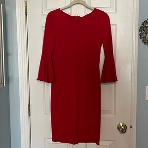 Red Calvin Klein Dress